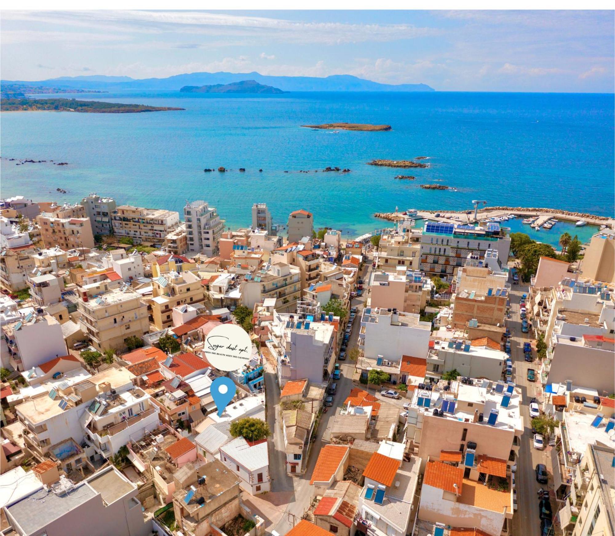 Sugardustapt Luxury Stay 150M From The Cretansea Chania  Bagian luar foto